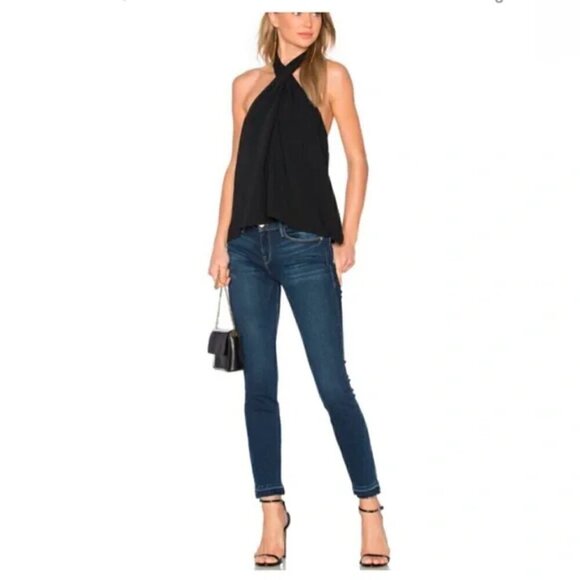 Frame Denim Denim - Frame Denim Le Skinny De Jeanne Released Cuff Sutton Size 28